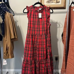 J Crew Tartan Nap Dress